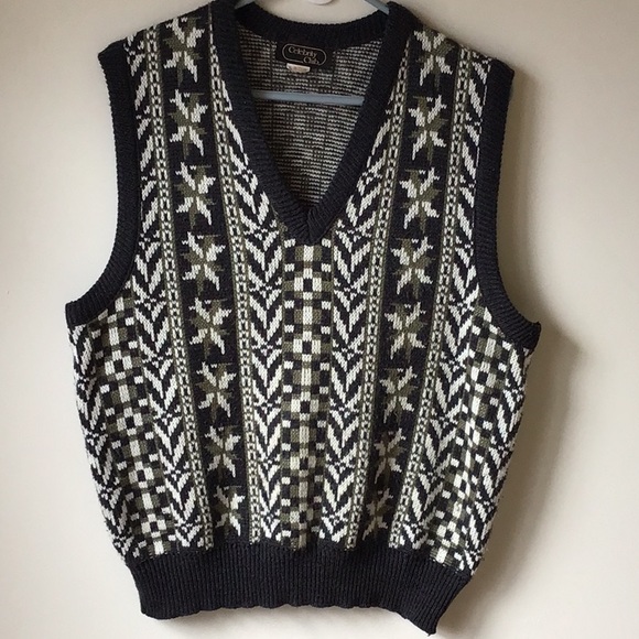 Sweater Vest vintage oversized - Picture 6 of 8